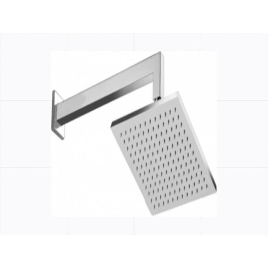 Chuveiro De Parede Com Braço Kr108c Cromado Kromma 30x30cm - Imagem principal - 83a10f80-1f81-482a-b8d0-d32a85c63110