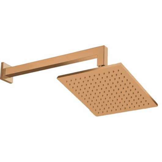Chuveiro De Parede Com Braço Kr108c Rose Gold Matte Kromma 30x30cm - Imagem principal - 217a802f-4c6e-45e9-b0c1-46f966a26604