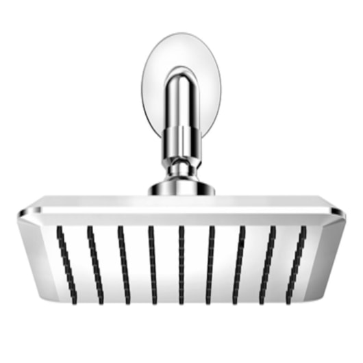 Chuveiro De Parede Docolslim Cromado Docol 17x17cm - Imagem principal - c3c0fde9-a809-4bd5-b2ce-45ea121605bf