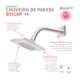 Chuveiro De Parede Quadrado Bellar Cromado Docol - bac0a178-349c-4ee9-af82-a6ed9ce0bcc0