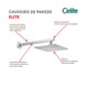 Chuveiro De Parede Quadrado Elite Cromada Celite - 6def46ff-602c-4dcc-9d4a-7ca6d071a67e