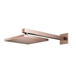 Chuveiro De Parede Quadrado Heaven Q200 Cobre Escovado Docol