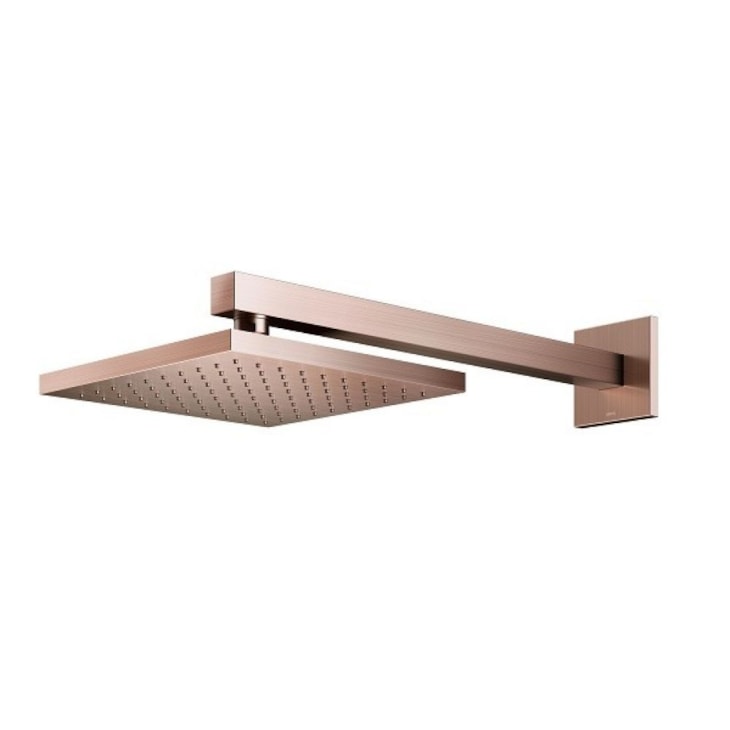 Chuveiro De Parede Quadrado Heaven Q200 Cobre Escovado Docol