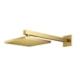 Chuveiro De Parede Quadrado Heaven Q200 Ouro Escovado Docol - 08f81337-c3bc-4576-bd2c-47d661349834