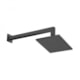 Chuveiro De Parede Quadrado Rb94180p Black Matte Rubinettos 20x20cm - 0224eee4-78ef-46df-a48c-9c9dd1d36154