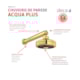 Chuveiro De Parede Redondo Acqua Plus 1990 Com Tubo Reto Gold Deca - 94f0df9d-4ce0-4282-9b07-23972d25ab78