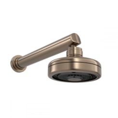 Chuveiro De Parede Redondo Acqua Plus Com Tubbo Corten Matte Deca