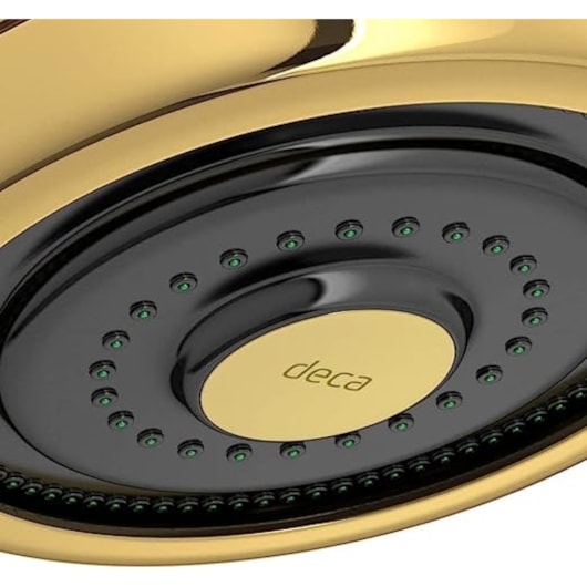 Chuveiro De Parede Redondo Acqua Plus Com Tubo Curvo Gold Deca - Imagem principal - b792afcc-f2c9-45d8-8dfb-41cab7216e23