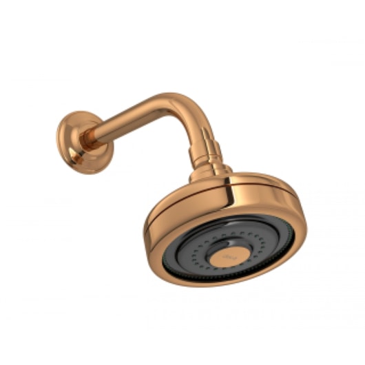 Chuveiro De Parede Redondo Acqua Plus Com Tubo Red Gold Deca - Imagem principal - 536f3f73-e867-40de-8a11-9031ecfd1267