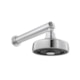 Chuveiro De Parede Redondo Acqua Plus Com Tubo Reto 1990 Cromado Deca - 1d0257a3-b7a4-4e99-a178-7bf89c7b89a7