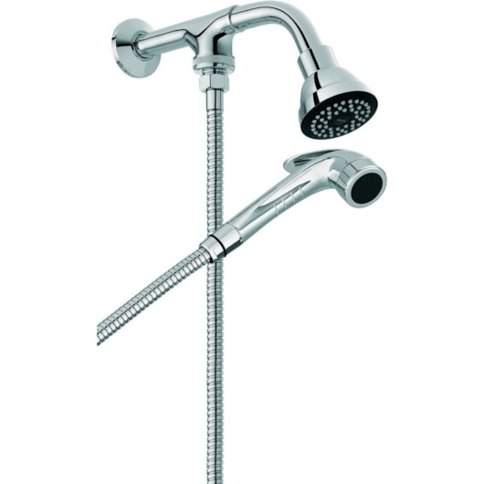 Chuveiro De Parede Redondo Bonnaducha Com Desviador Cromada Docol - Imagem principal - e6cd0dfe-8cee-4c2a-8a38-681d903954ca