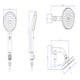 Chuveiro De Parede Redondo Com Desviador Cromado Deca 12,6cm - d88db1d1-4c25-4310-9120-f205069cd607