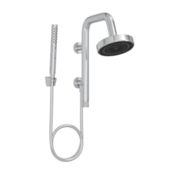 Chuveiro De Parede Redondo Com Desviador Select Eco Cromado Deca 16cm