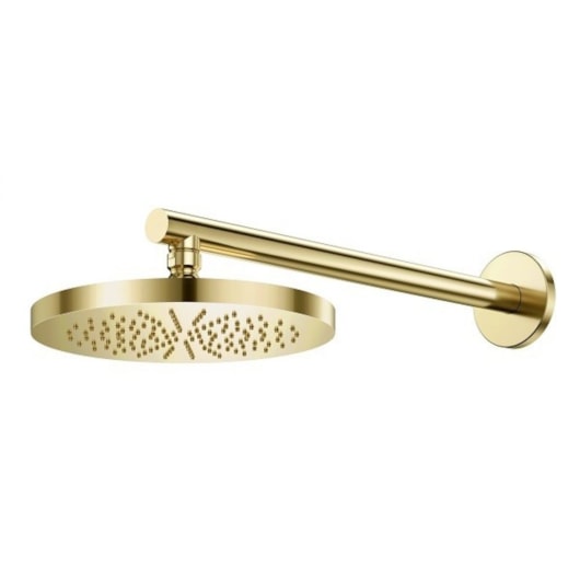 Chuveiro De Parede Redondo Eden R200 Ouro Polido Docol - Imagem principal - f339f264-0c68-4f6e-8477-2f0d78ace88f