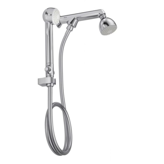 Chuveiro De Parede Redondo Max 1975 Com Desviador E Ducha Cromado Deca - Imagem principal - f59330dc-394d-46ae-b600-98a412326fc2