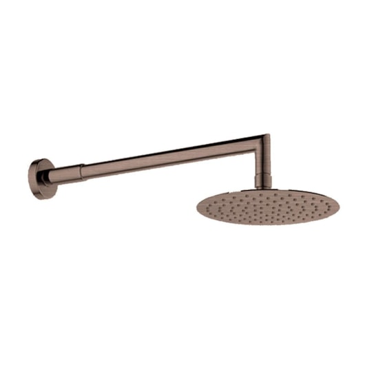 Chuveiro De Parede Redondo Rb4198p Bronze Hera Rubinettos 20cm - Imagem principal - 6336087f-1026-4cd1-9b54-6e9cd41a8a5a