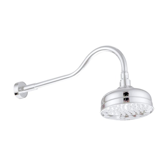 Chuveiro De Parede Retro Rb6857 Branco Matte Rubinettos - Imagem principal - a4967379-6e2a-49c4-a259-c1a298b8348b
