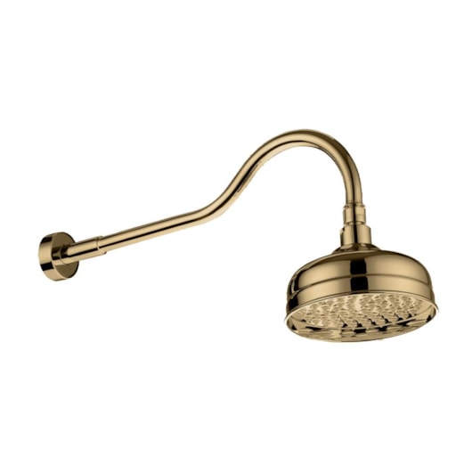 Chuveiro De Parede Retro Rb6857 Champagne Matte Rubinettos - Imagem principal - 28ce29dd-4e84-4bc0-a48d-773c94aa1bcb