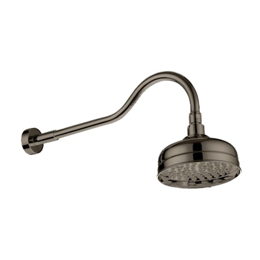 Chuveiro De Parede Retro Rb6857 Onix Matte Rubinettos - Imagem principal - 6b6cd645-c4da-410a-8030-b76c65b66cf5