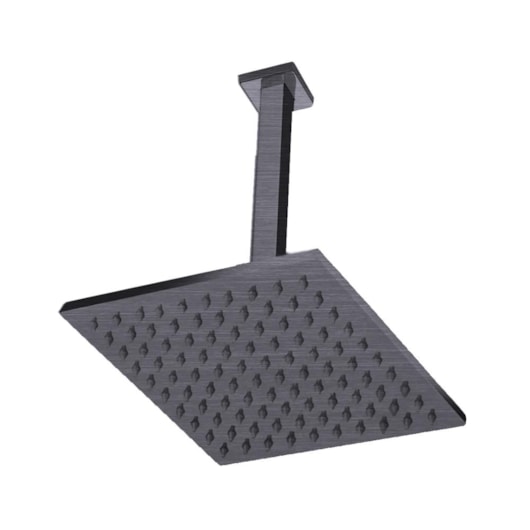 Chuveiro De Teto Com Braço Kr107t Titânio Escovado Kromma 20x20cm - Imagem principal - 52a8caca-b7fc-46d6-9e75-77d91f1ee579