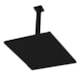 Chuveiro De Teto Com Braço Kr108t Black Matte Kromma 30x30cm - 8175f25a-617c-40a2-93ea-ca1a4d6daa32