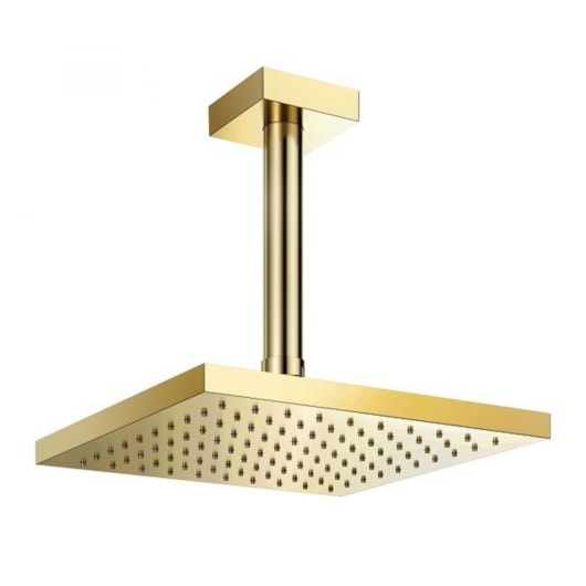 Chuveiro De Teto Quadrado Heaven Q200 Ouro Polido Docol - Imagem principal - a881c5d0-acd2-49e6-a7d5-6feda94b97e0
