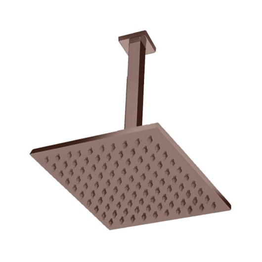 Chuveiro De Teto Quadrado Rb4180t Fendi Matte Rubinettos 20x20cm - Imagem principal - b51807c2-45ca-4761-8c88-600b06b807d5
