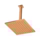 Chuveiro De Teto Quadrado Rb4180t Rose Gold Matte Rubinettos 20x20cm - 2296a081-d62e-4935-943f-385b04152845