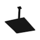 Chuveiro De Teto Quadrado Rb4185t Black Matte Rubinettos 30x30cm - d6318e8b-c2e5-4889-8965-a41eab841a16