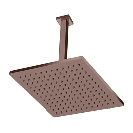 Chuveiro De Teto Quadrado Rb4185t Fendi Matte Rubinettos 30x30cm - Imagem principal - 468fbd8e-f692-45ef-8b36-7e9796624040