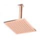 Chuveiro De Teto Quadrado Rb84180t Rose Gold Rubinettos 20x20cm - e76720dd-c048-4bf2-b1c5-40c68aeda002