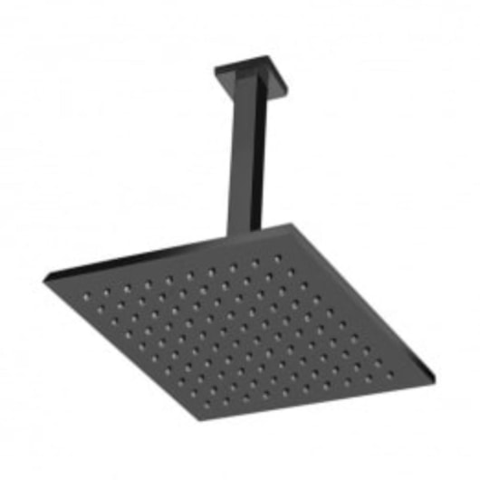 Chuveiro De Teto Quadrado Rb94180t Black Matte Rubinettos 20x20cm - Imagem principal - 3a2bd04d-1f4a-424a-a8fa-caeae83086fc