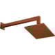 Chuveiro de Teto Quadratta Kr107t Cobre Escovado Kromma 20x20cm - 21893c9b-d758-49d8-ba02-6fb13f924747