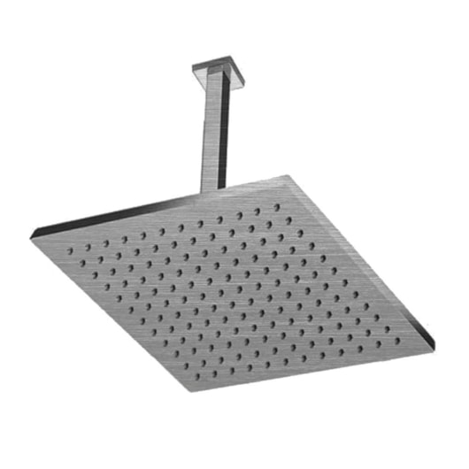 Chuveiro De Teto Rb4190t Aço Escovado Rubinettos 40x40cm - Imagem principal - f50eaf8f-8709-43af-ab1f-f505287f3d5e