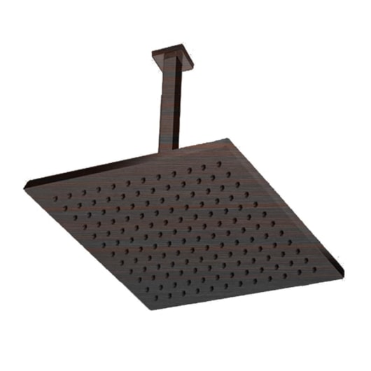 Chuveiro De Teto Rb4190t Ébano Escovado Rubinettos 40x40cm - Imagem principal - f2f65f89-2e2d-47c6-81c7-6c7cc8ae89ec