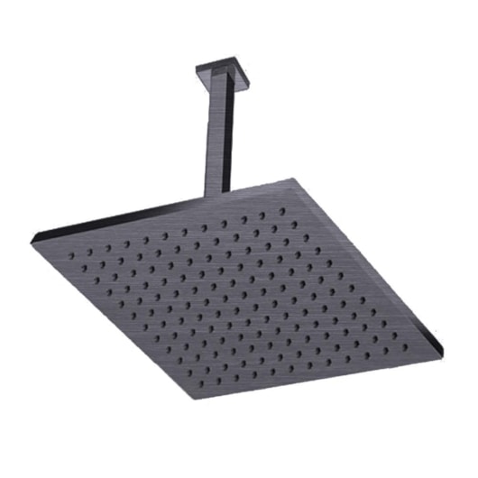 Chuveiro De Teto Rb4190t Titânio Escovado Rubinettos 40x40cm - Imagem principal - 382fdd68-93f9-40a2-8062-986b3ba77912