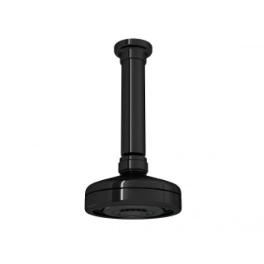 Chuveiro De Teto Redondo Acqua Plus Com Tubo Black Noir Deca - Imagem principal - 9517b072-f09b-4bf7-933d-a076e7b5a9c2