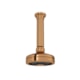 Chuveiro De Teto Redondo Acqua Plus Com Tubo Gold Red Deca - 57f72223-4344-4ead-9bb3-952534ccb964