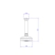Chuveiro De Teto Redondo Acqua Plus Com Tubo Gold Red Deca - 8c8d7236-35e0-494f-be96-61f19730a6e6
