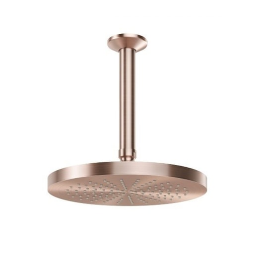 Chuveiro De Teto Redondo Eden R200 Cobre Escovado Docol - Imagem principal - c19b5934-deef-4e2b-b6bf-9c353eaf1e9f