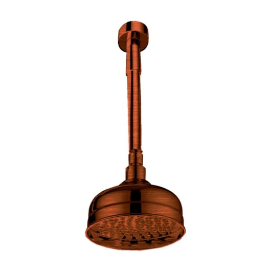 Chuveiro De Teto Retro Rb6857t Cobre Escovado Rubinettos - Imagem principal - b839db8c-b169-43d0-924b-48ae9b983fd8