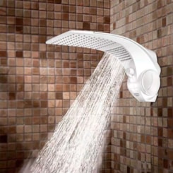 Chuveiro Duo Shower Quadra Branco Lorenzetti 127V 5500W