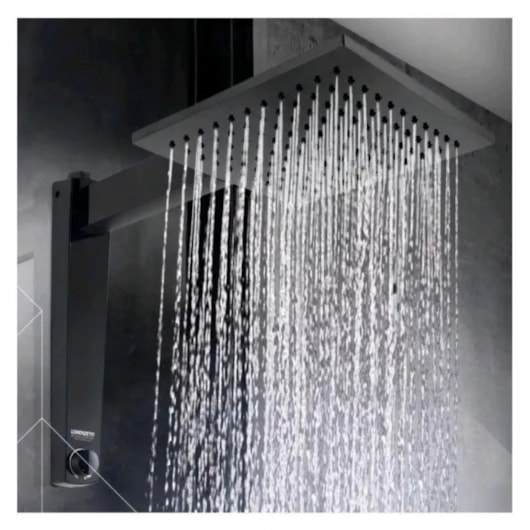 Chuveiro Eletrônico Acqua Century Preto 220V 6800W LORENZETTI  - Imagem principal - 3d18fc18-adb8-498c-a0e6-b577ce8d012c