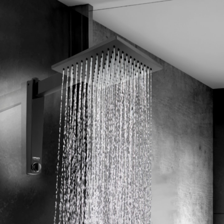 Chuveiro Eletrônico Acqua Century preto 220V 7500W Lorenzetti
