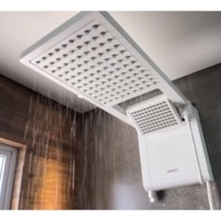 Chuveiro Eletrônico Acqua Duo Ultra 220v 7800w Branco Lorenzetti Chuveiro Eletrônico Acqua Duo Ultra 220v 7800w Branco Lorenzetti