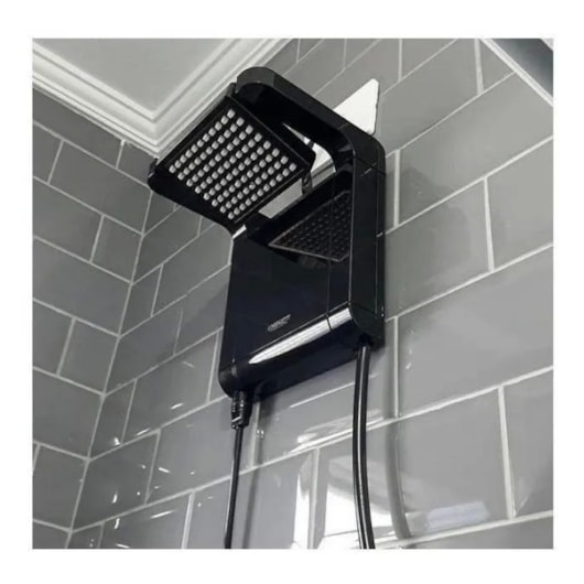 Chuveiro Eletrônico Acqua Star Ultra 220v 7800w Preto Lorenzetti - Imagem principal - 80b5af01-e857-4dc1-9d12-5b58efb1aee2