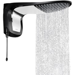 Chuveiro Eletrônico Acqua Wave Ultra Preto 127v 5500w Preto/cromada Lorenzetti