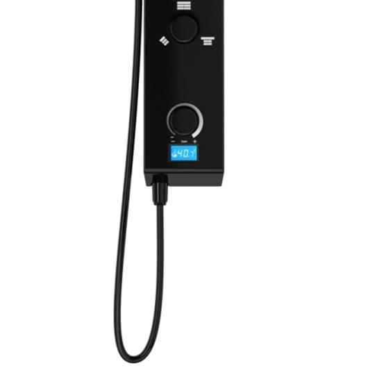 Chuveiro Eletrônico Digital Ducha de Parede Hydra Falls Power Preto 5500W 110V - Imagem principal - f4c67db0-ac5e-46fb-8d57-568eb60f0b87