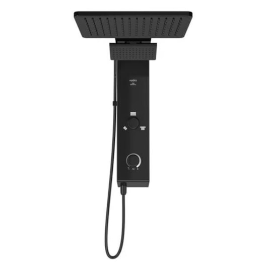 Chuveiro Eletrônico Ducha de Parede Falls Power Preto 7700W 220V Hydra  - Imagem principal - fbe44dd9-b77c-48d4-b58e-17723b2dacee