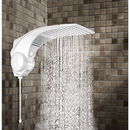Chuveiro Eletrônico Duo Shower Quadra 127v 5500w Branco Lorenzetti - Imagem principal - cb8ad902-2d91-4fb5-8346-2dee7c2a29a6